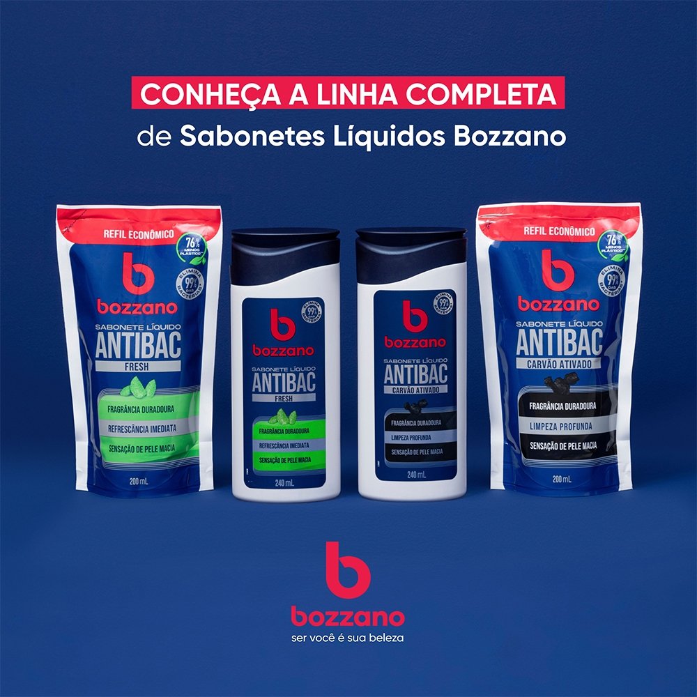 Sabonete Liquido Bozzano Fresh 240ml