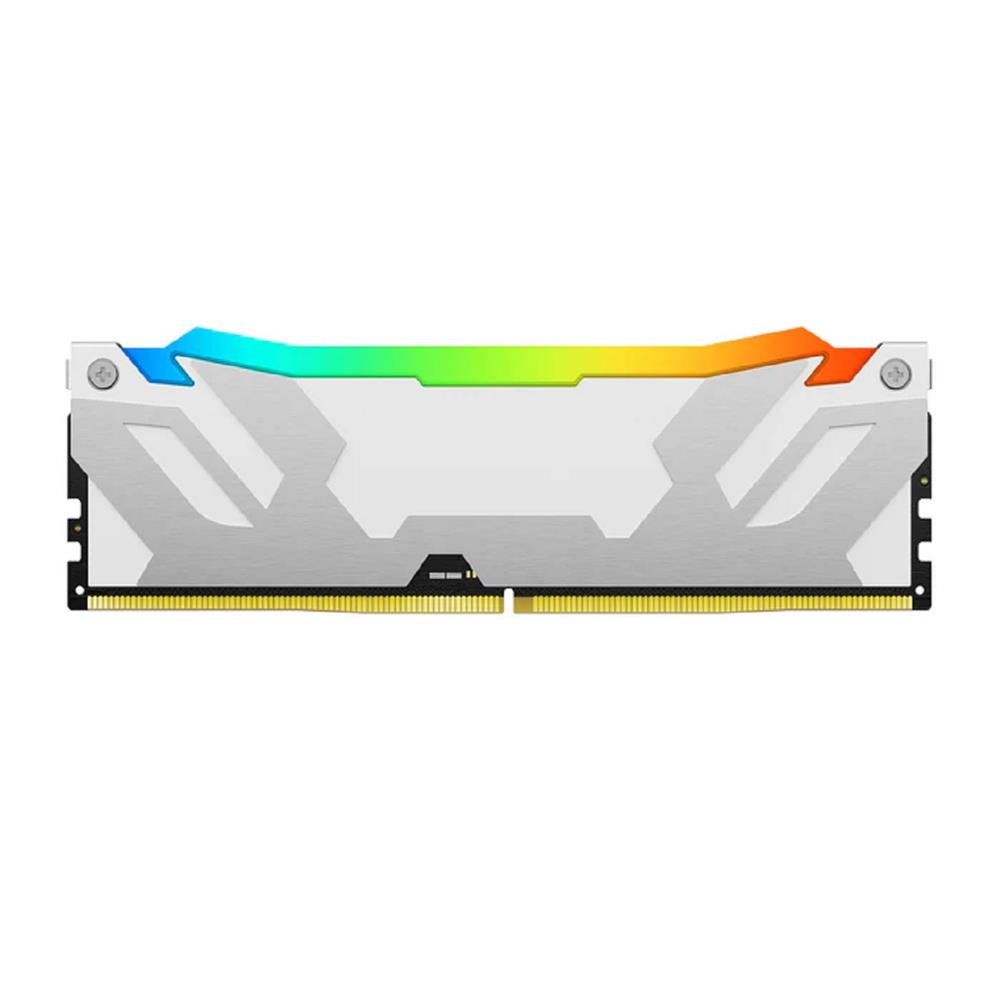 Memória DDR5 Kingston Fury Renegade RGB, 16GB, 7200MHz, Branco