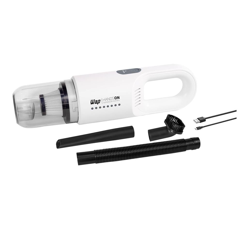 WAP Aspirador de Pó Portátil Bateria Lithium 7,4VDC Carregador USB