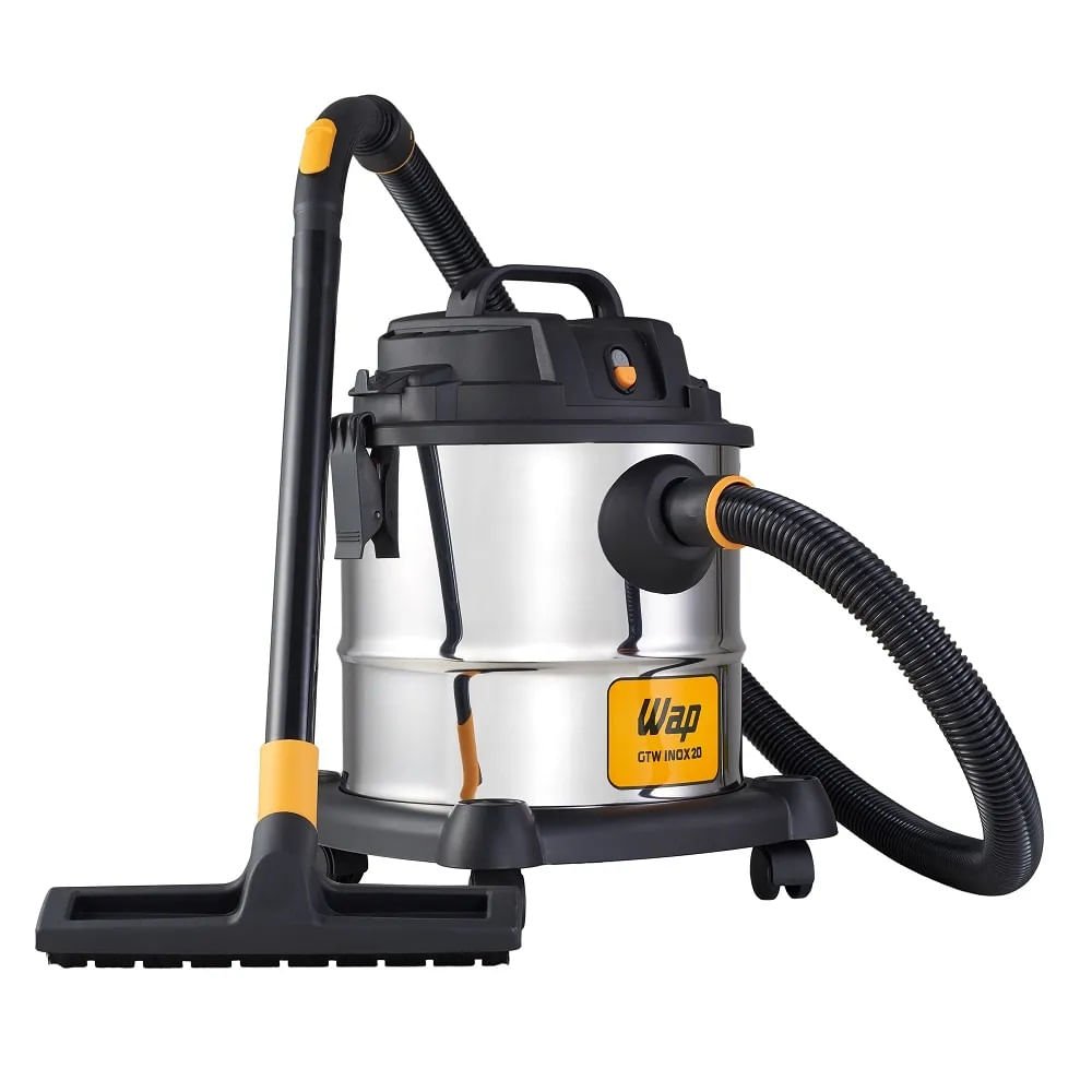 Aspirador de Pó e Água Wap 20 Litros Inox GTW ¿ 220 Volts
