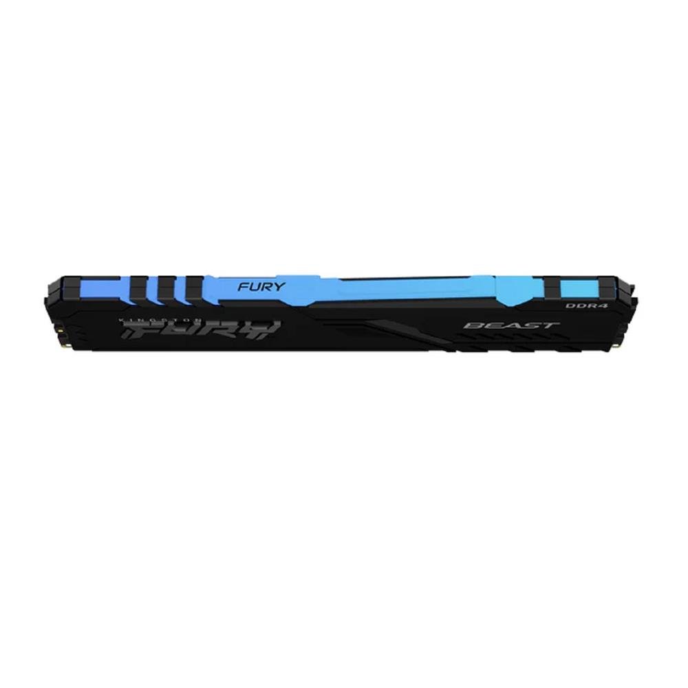 Memória Ddr4 Kingston Fury Beast Rgb, 8Gb, 3200Mhz, Preto