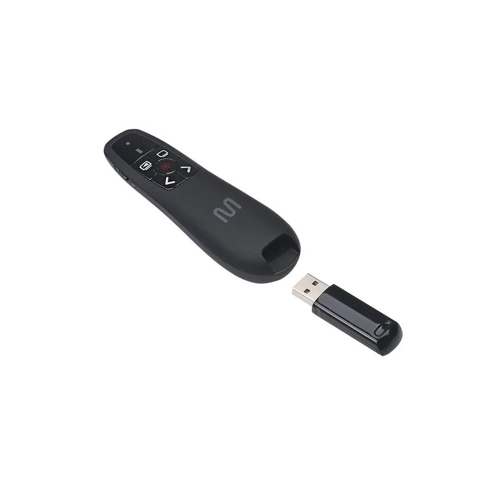 Apresentador Multimidia Sem Fio Ac385, Alcance De 30m, Com Laser, Multilaser