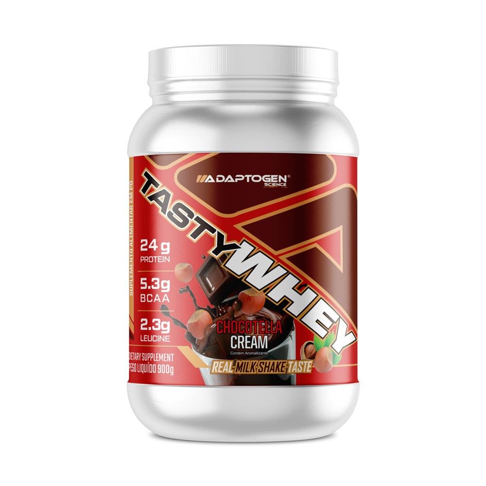 Whey Protein 3w Tasty Whey 900g Chocotela Cream Adaptogen
