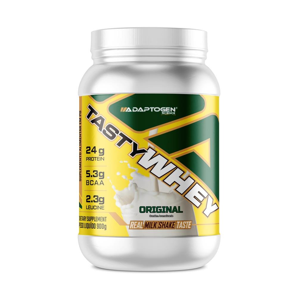Whey Protein 3w Tasty Whey 900g Original Adaptogen