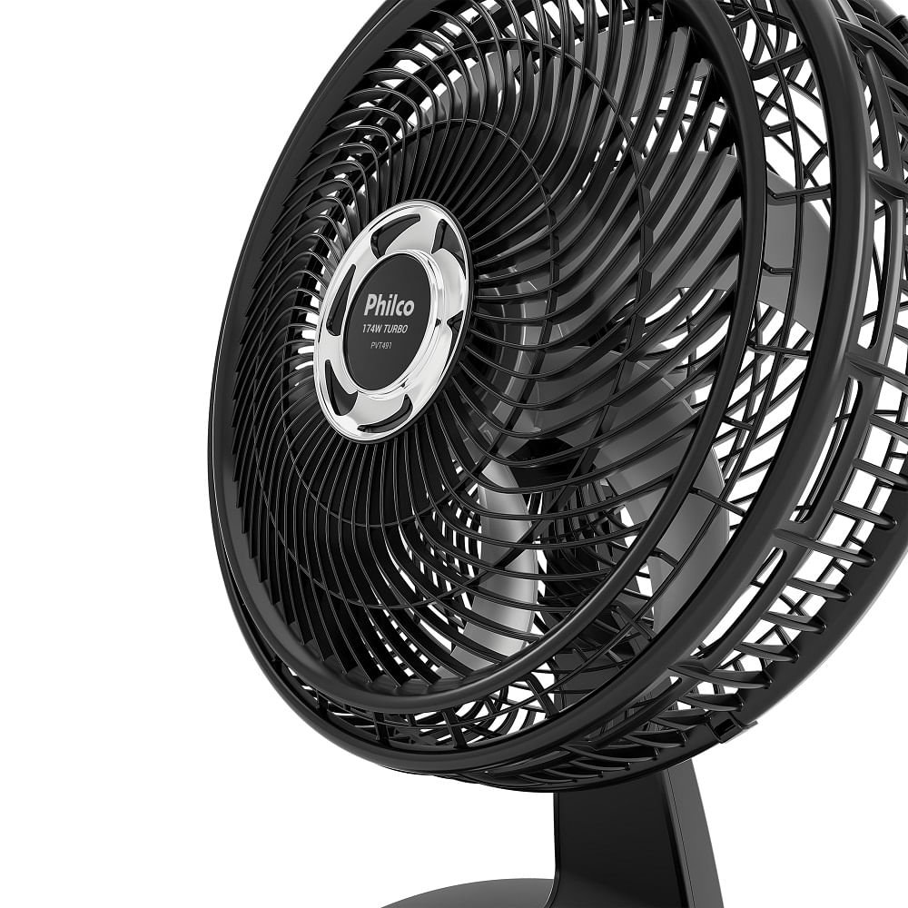 Ventilador de Mesa Philco 40cm 2 em 1 Maxx Force Preto PVT491 ¿ 220 Volts