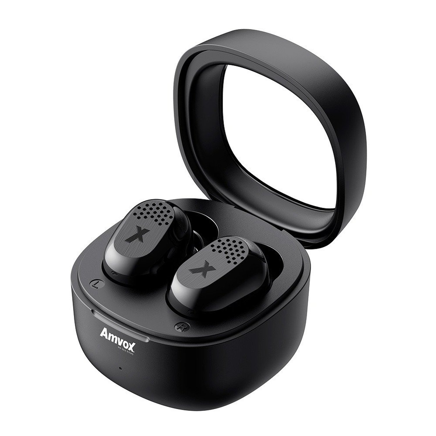 Fone De Ouvido Intra Auricular Amvox Ahp 01 One Bt Tws Dc 5V300ma