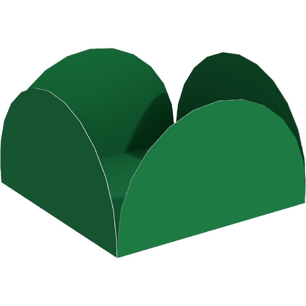 Porta Forminha Verde Escuro Fest Color - Embalagem com 40 unidades.