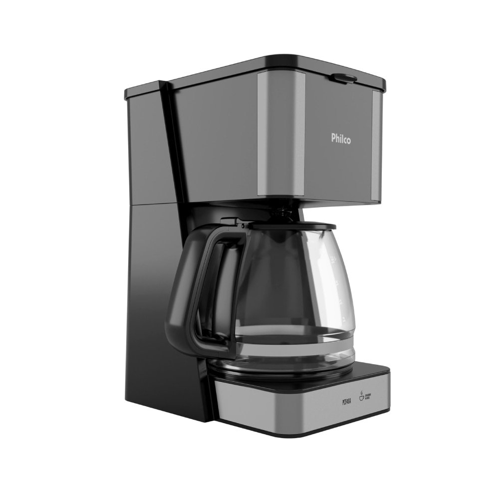 Cafeteira Philco PCF40A | 40 Xícaras, Jarra de Vidro, Preto, 220V
