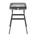 Churrasqueira Elétrica Britânia BCQ90 - Com Suporte, Preto/Inox, 110V