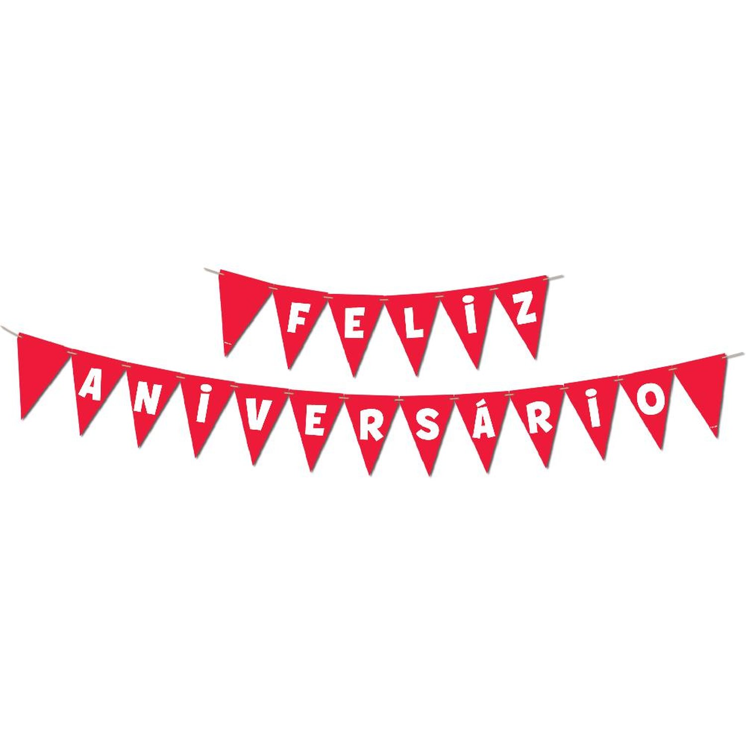 Faixa Decorativa Vermelho Fest Color