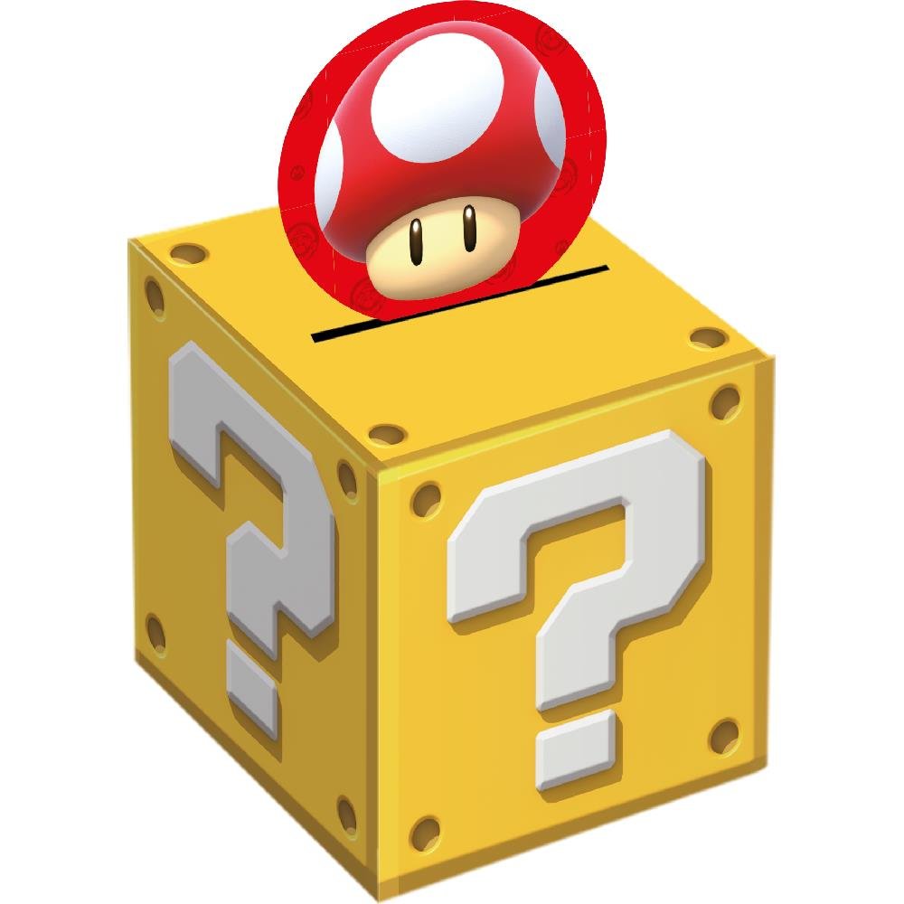 Caixa Pop Up Super Mario