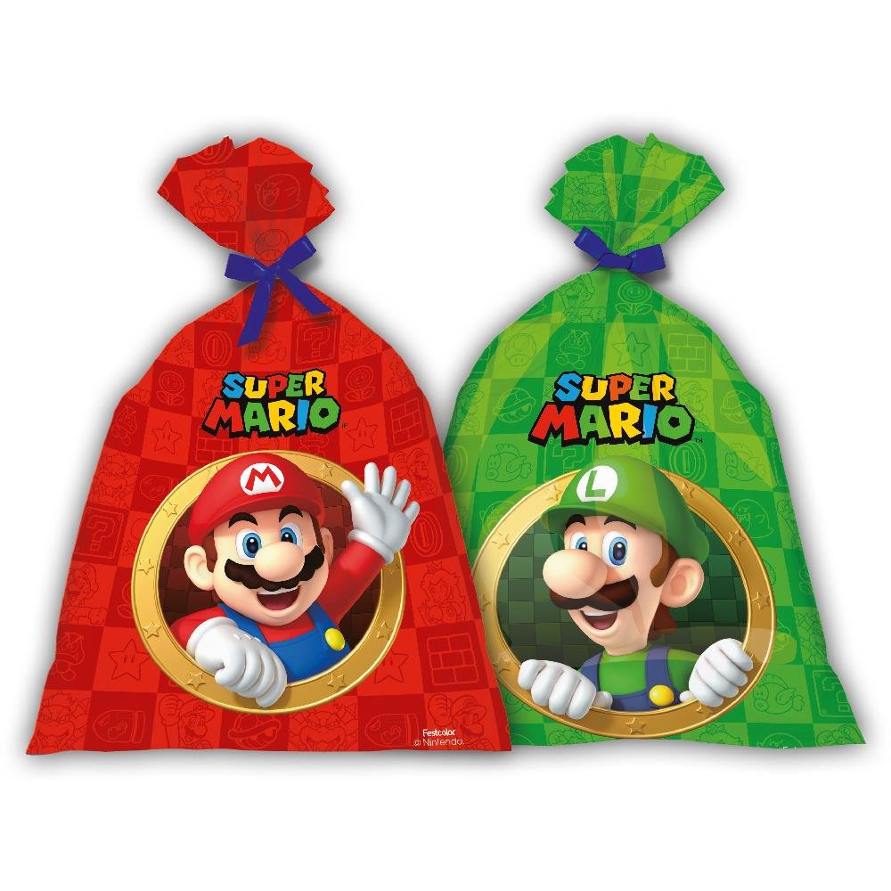 Sacola Plastica Super Mario