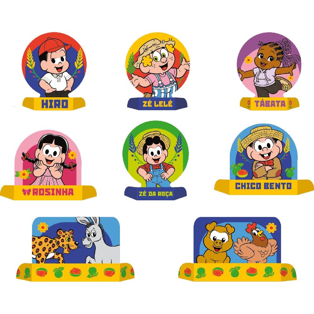 Decoracao De Mesa Chico Bento Arraia