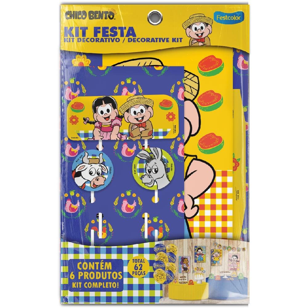 Kit Festa Chico Bento Arraia