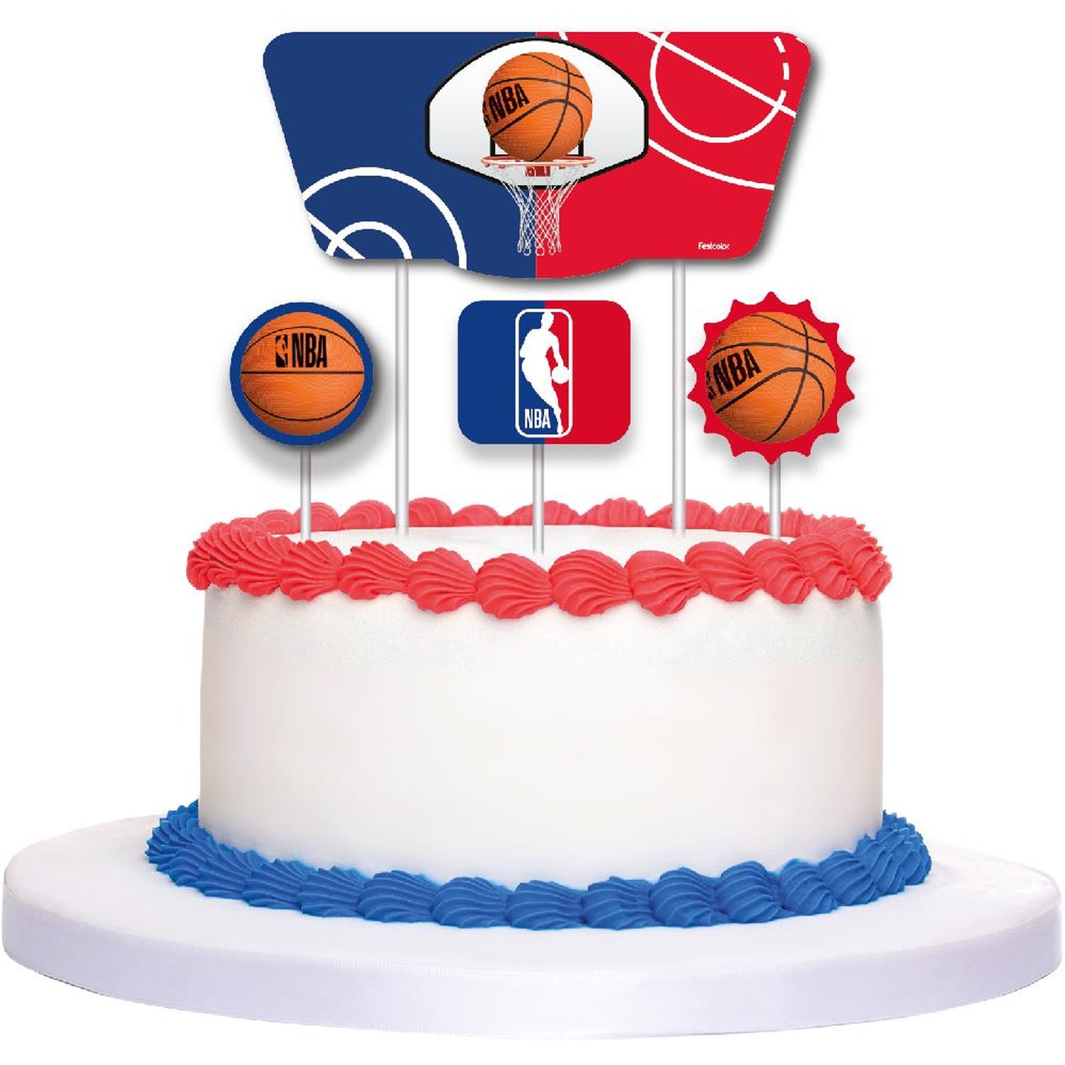 Topper Para Bolo Nba