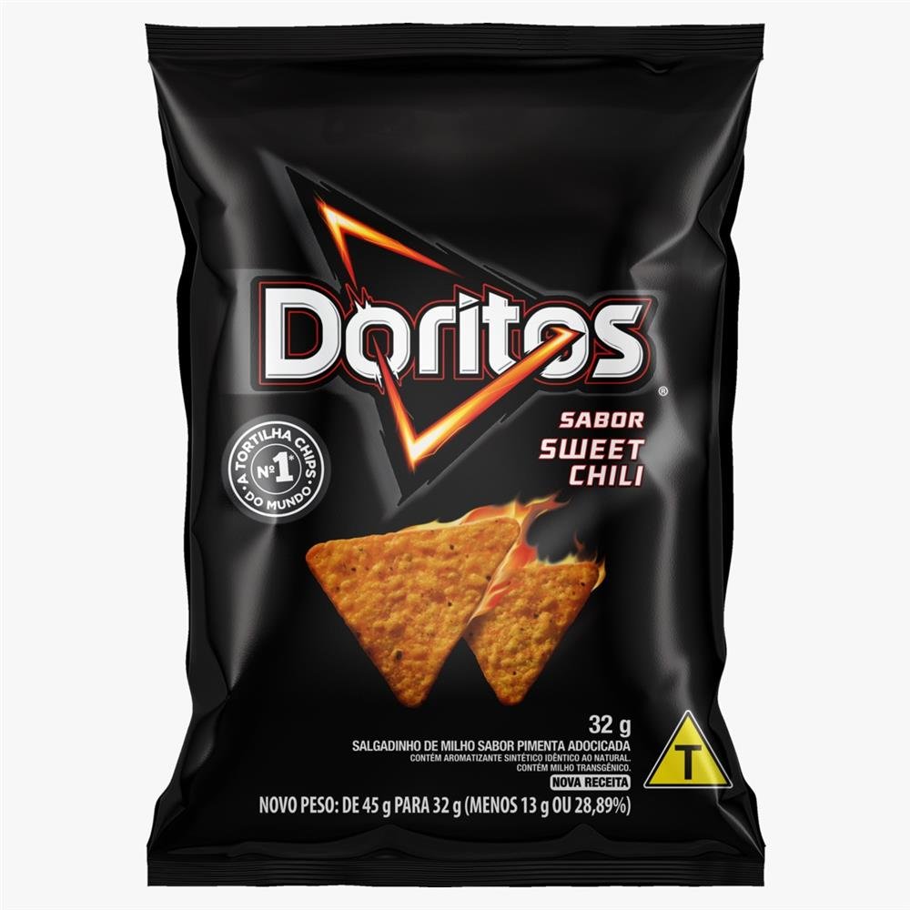 Doritos Sweet Chili Pacote 32g Pepsico