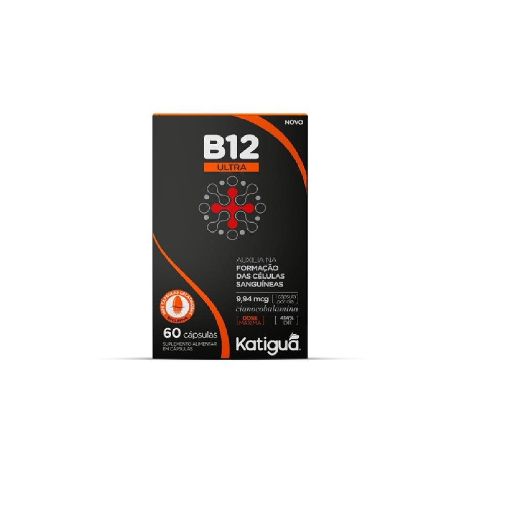 Vitamina B12 Metilcobalamina 9,94mcg 60 Capsulas Katigua