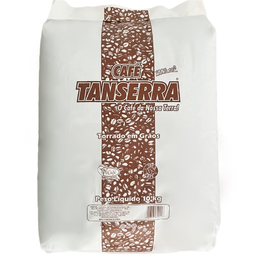 Café Tanserra Torrado Em Grãos 10kg - Embalagem Única De 10kg