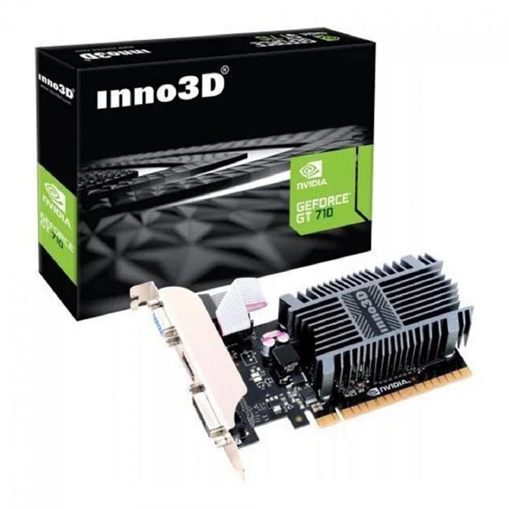 Placa de Video Inno3D GT710 LP, 1GB, SDDR3, 64-Bit