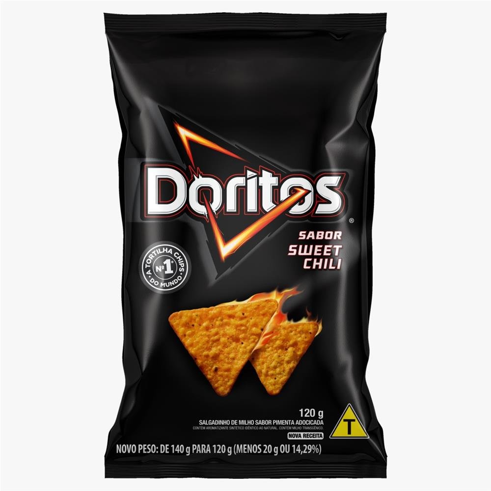 Doritos Sweet Chili Pacote 120g Pepsico