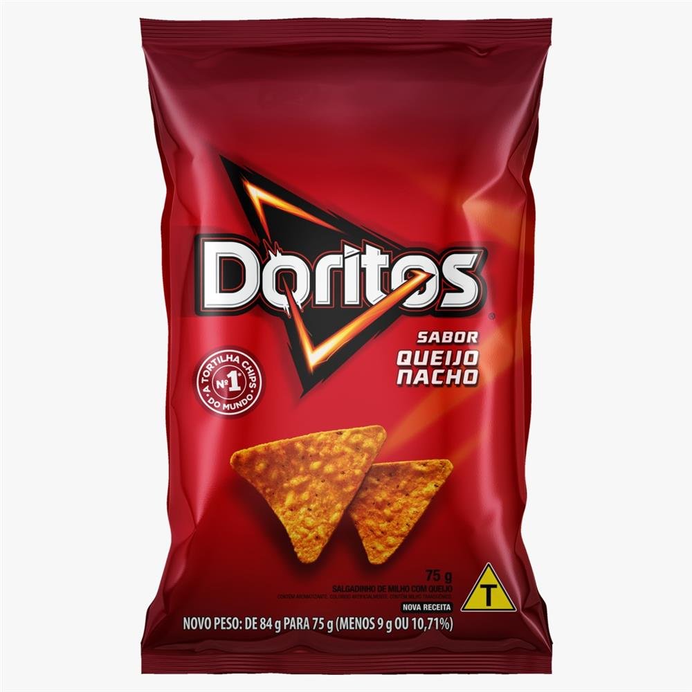 Doritos Queijo Nacho Pacote 75g Pepsico