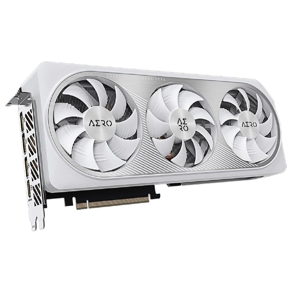 Placa de Video Gigabyte NVIDIA GeForce RTX 4070 Ti Super Aero OC, 16GB, GDDR6X, 256-bit, Branco