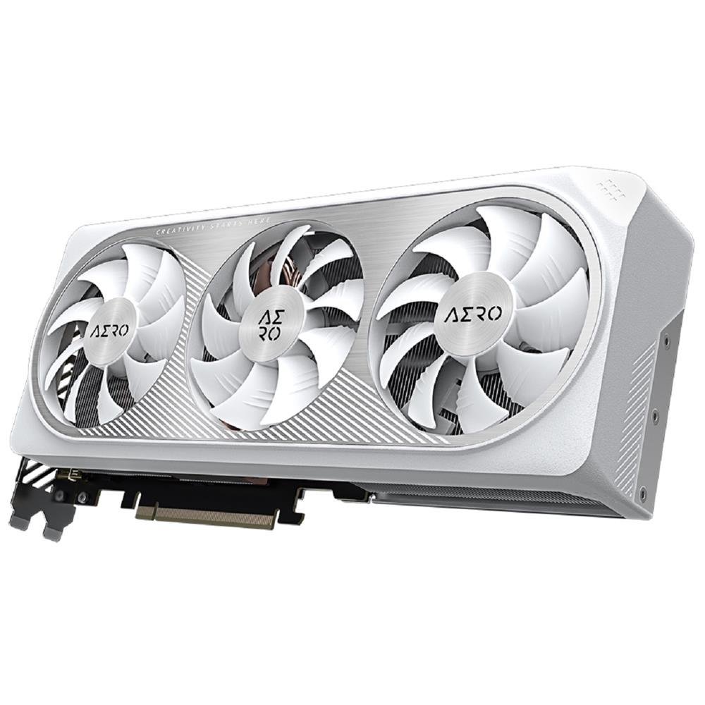Placa de Video Gigabyte NVIDIA GeForce RTX 4070 Ti Super Aero OC, 16GB, GDDR6X, 256-bit, Branco