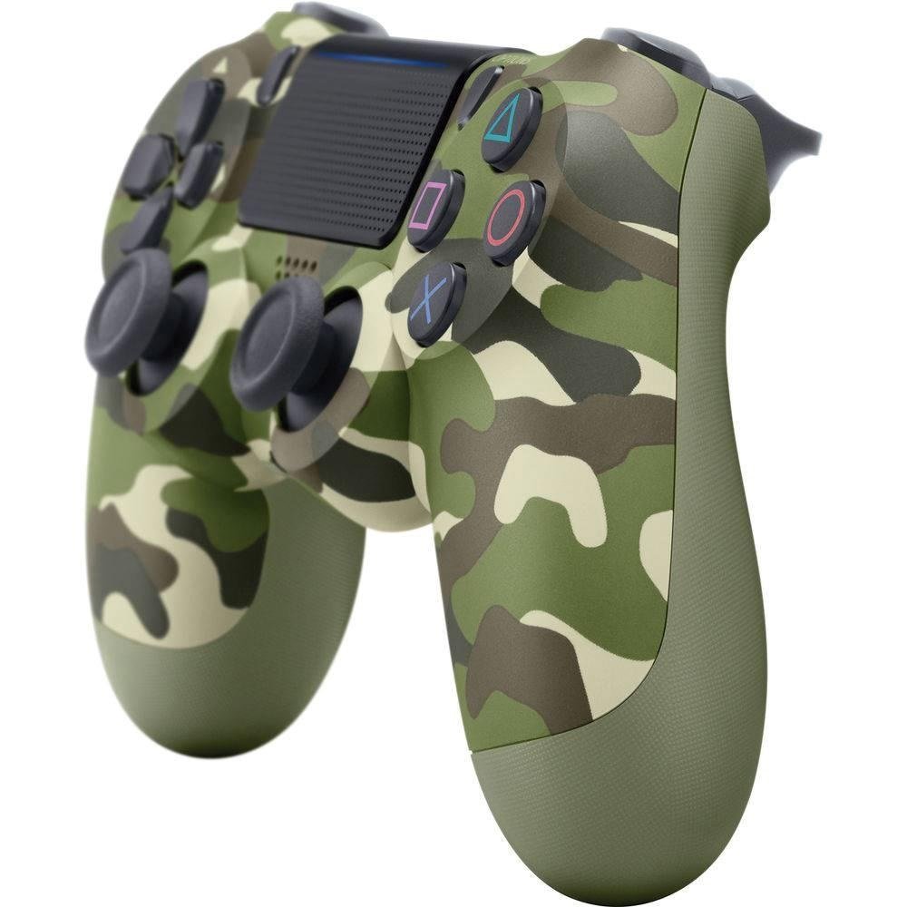 Controle Ps4 Sem Fio Dualshock 4 Camuflado Green, Sony Playstation
