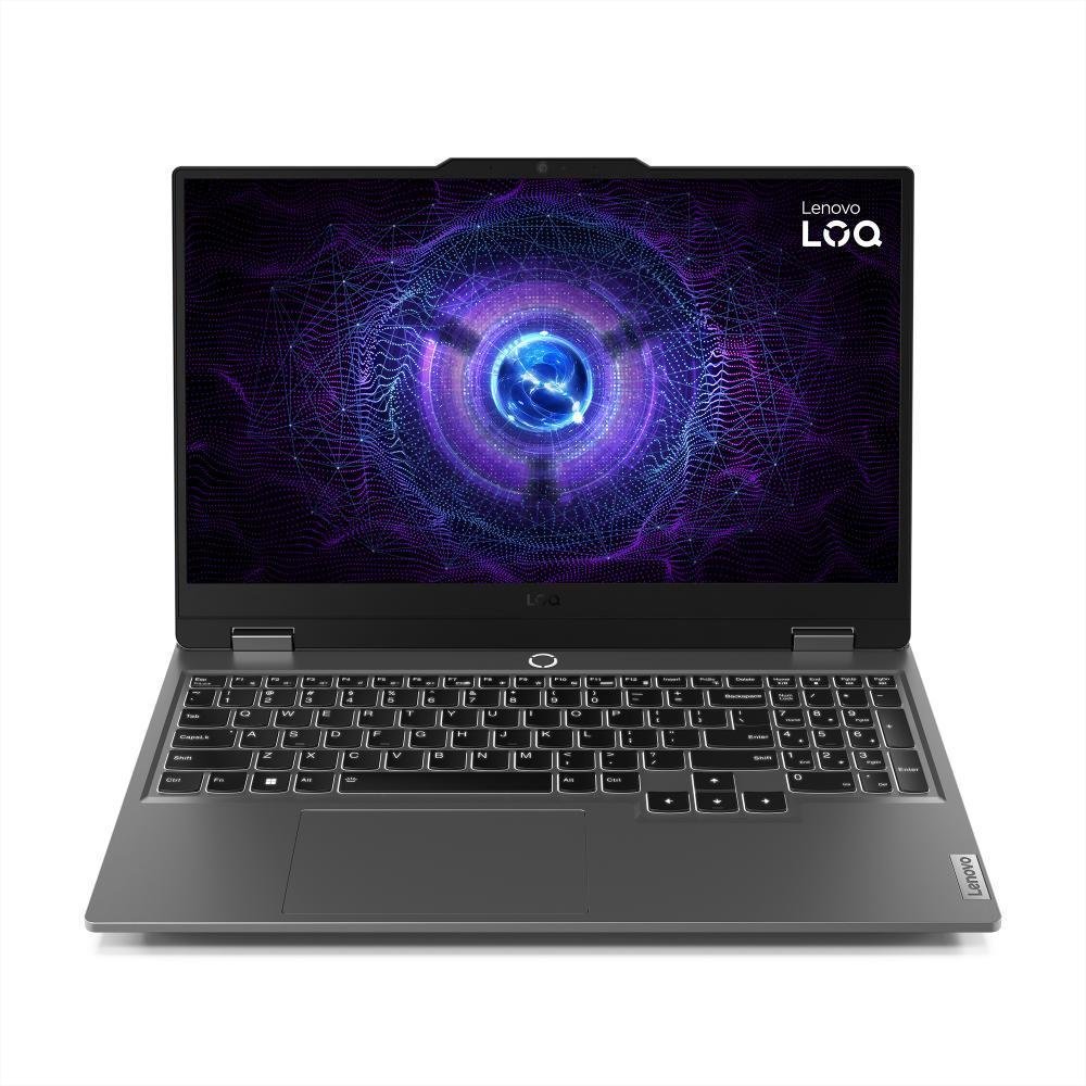Notebook Lenovo LOQ 15IRH8, Windows 11 Home, 15.6" FullHD, Intel Core i5-12450H, 16GB DDR5, SSD 512GB, GeForce RTX 2050 4GB - 83EU0001BR