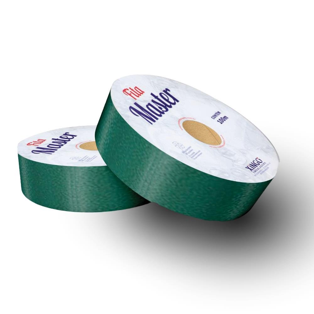 Fita Master Lisa 32Mm Verde Escuro - Embalagem com 1 unidade.