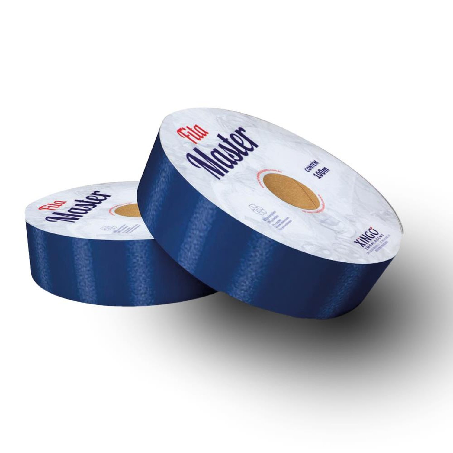 Fita Master Lisa 16Mm Azul Royal - Embalagem com 1 unidade.