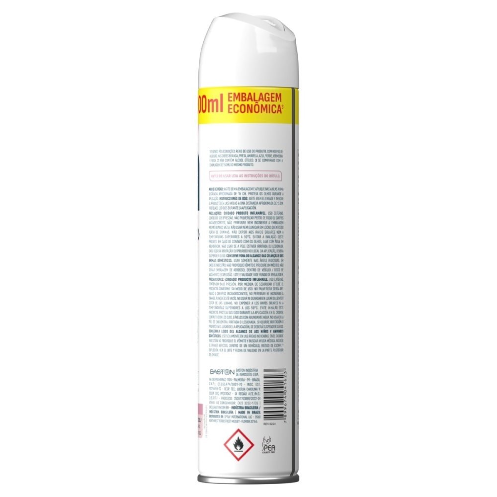 Desodorante Above Aerossol Women Cream Sugar 200ml