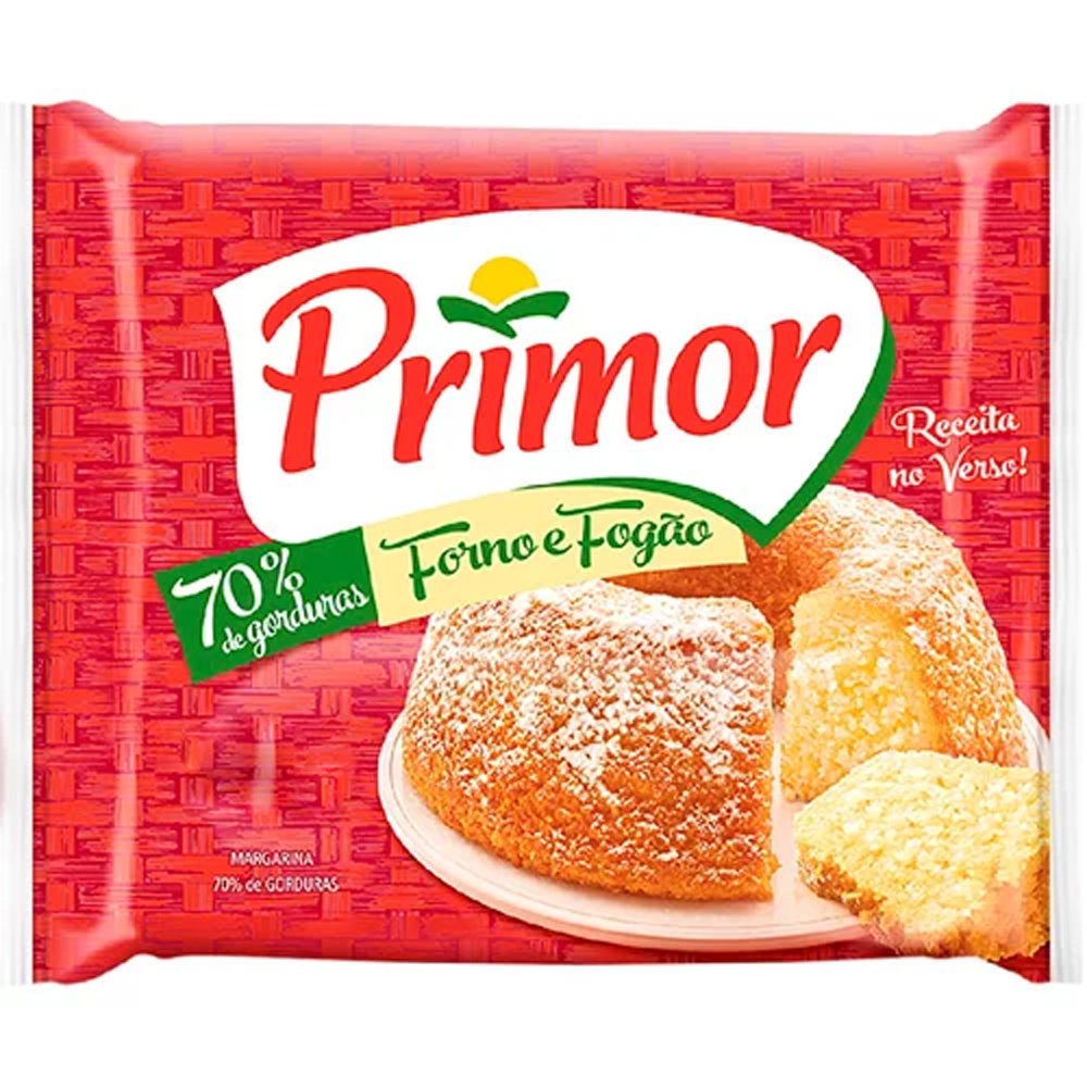 Margarina Primor 400G Forno e Fogão Com Sal