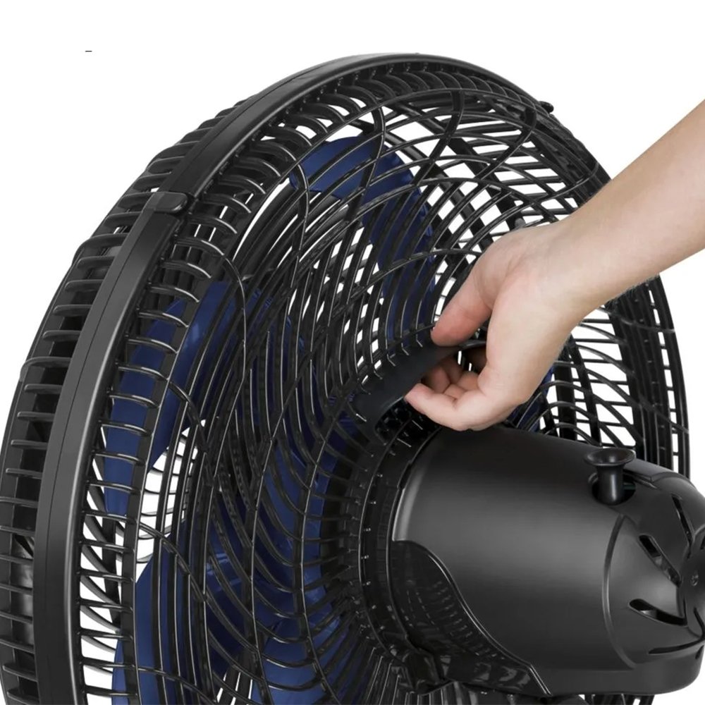 VENTILADOR MESA 40CM ARNO VE70 X-TREME 7 7 PAS 3 VELOCIDADES PRETO 220V