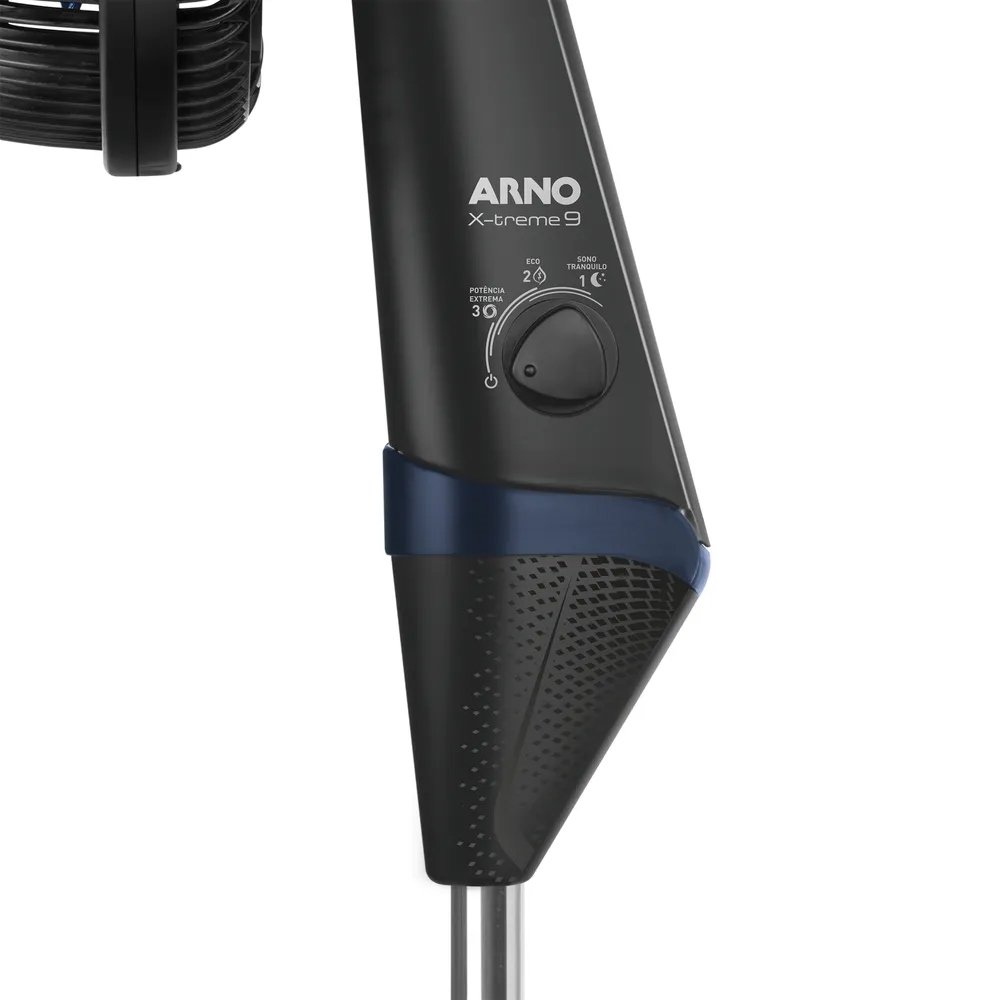 VENTILADOR COLUNA 40CM ARNO VE9R X-TREME 9 9 PAS 3 VELOCIDADES PRETO 220V