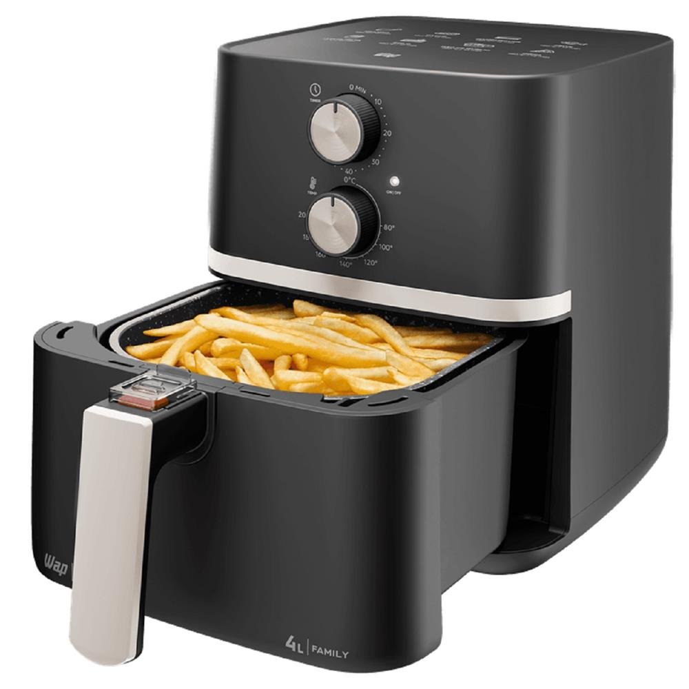 Fritadeira Eletrica Wap Airfry Family Prosdocimo, 4 Litros, 1500W, 220V, Preto