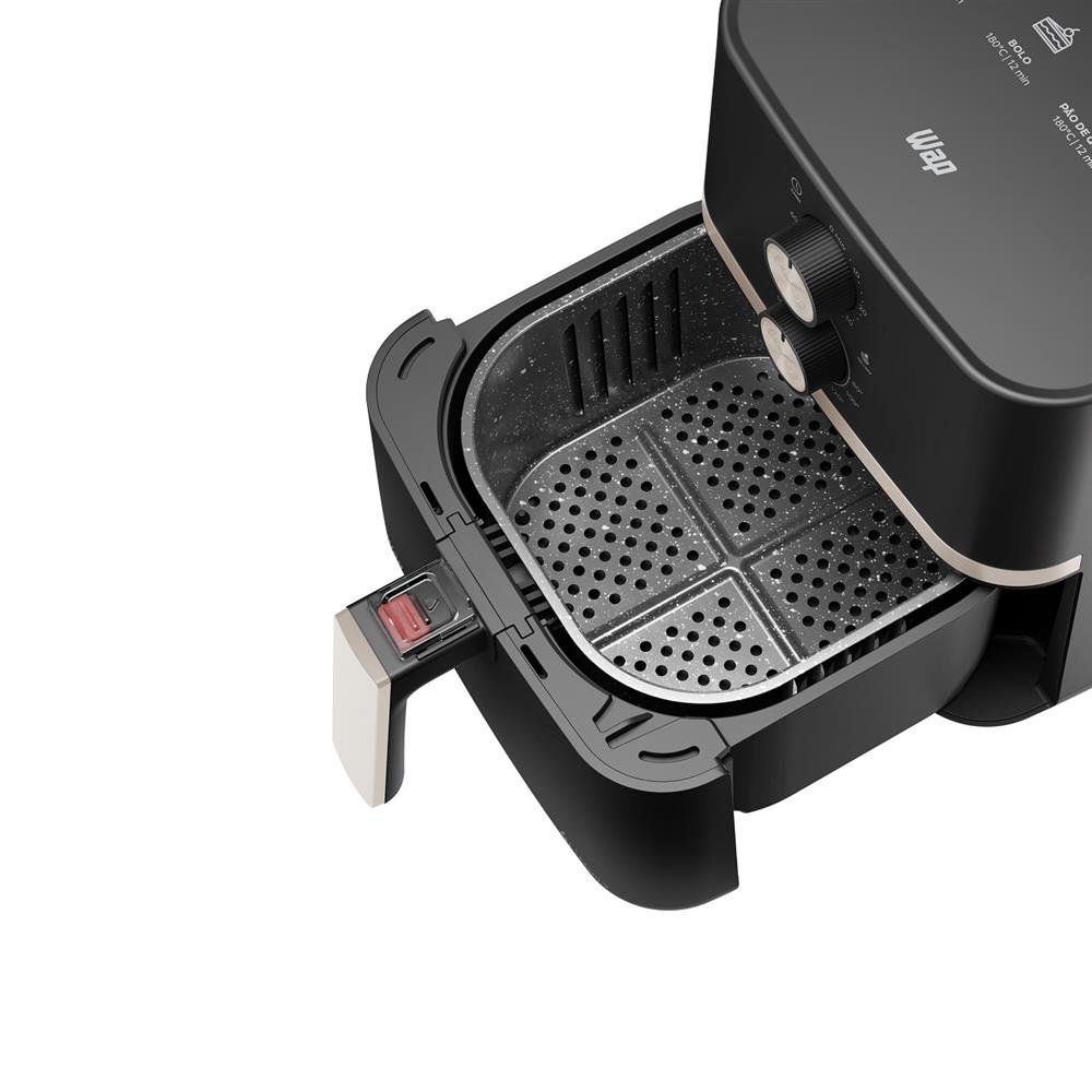 Fritadeira Eletrica Wap Airfry Family Prosdocimo, 4 Litros, 1500W, 220V, Preto