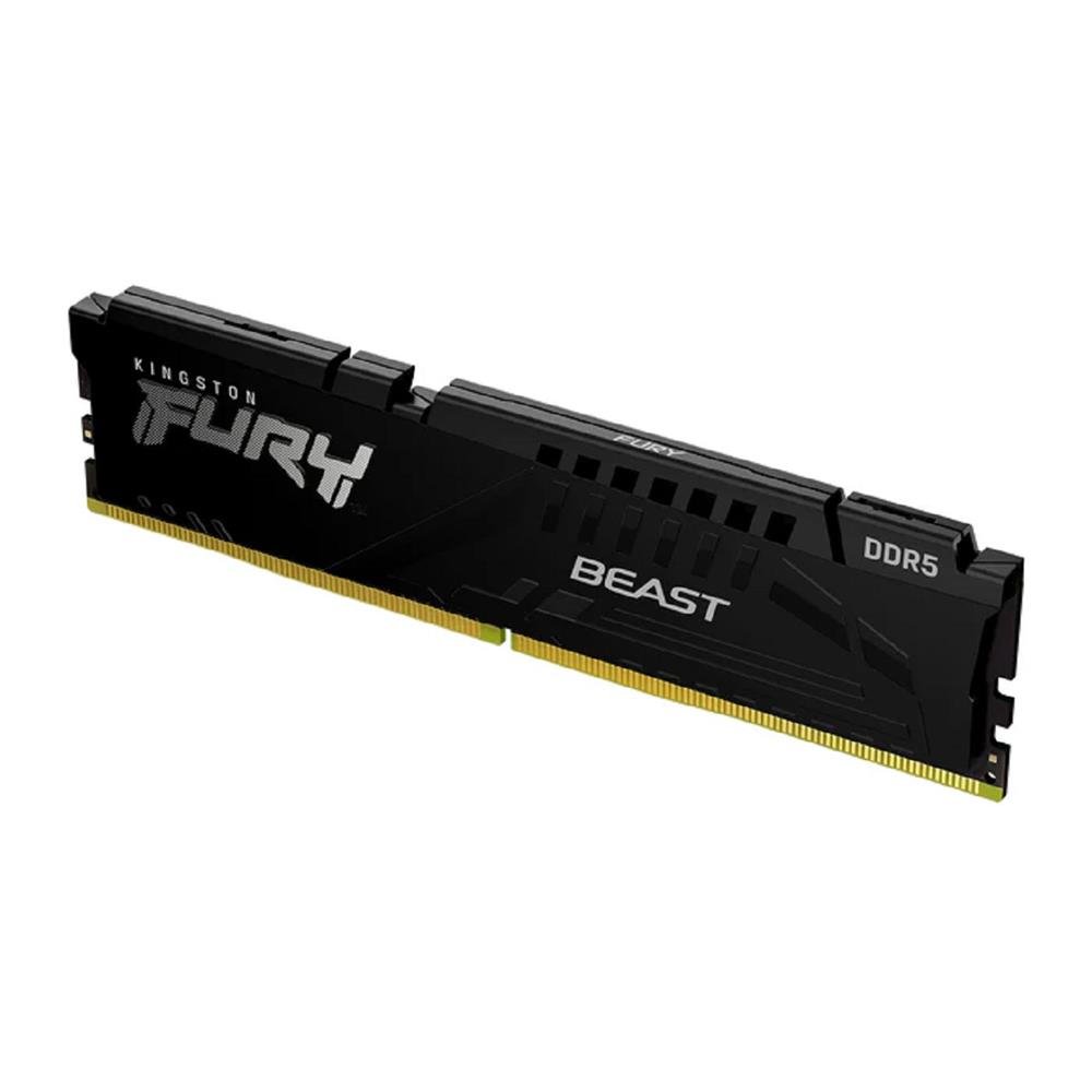 Memoria DDR5 Kingston Fury Beast EXPO, 8GB, 5200Mhz, Preto
