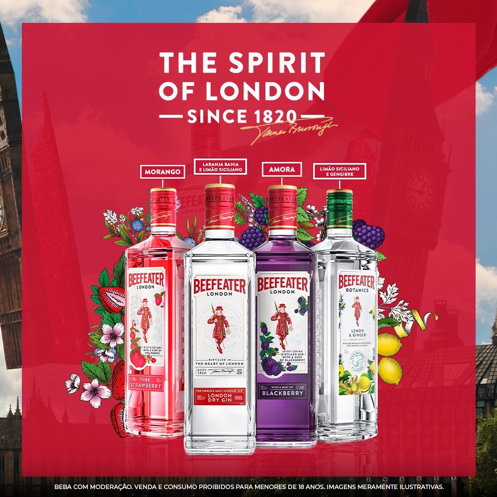 Gin Beefeater Blackberry 700ml