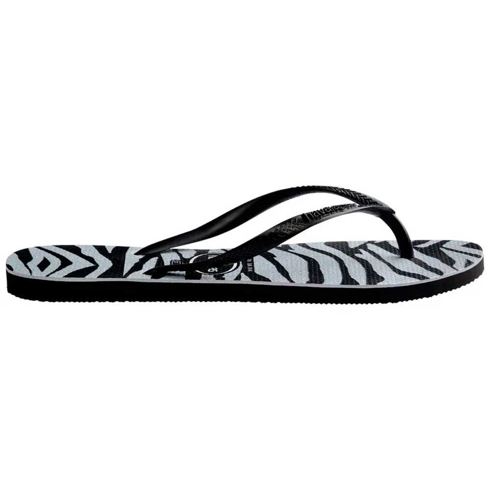 Havaianas Slim Animals Glitter 0090 Preto 23-32 com 12 Pares