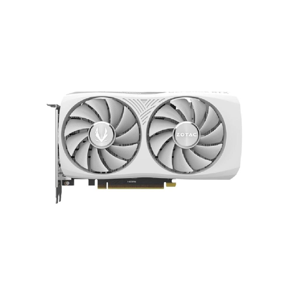 Placa De Vídeo Zotac Gaming Geforce Rtx 4060 Twin Edge Oc 8Gb, Gddr6, 128-Bit, Branca