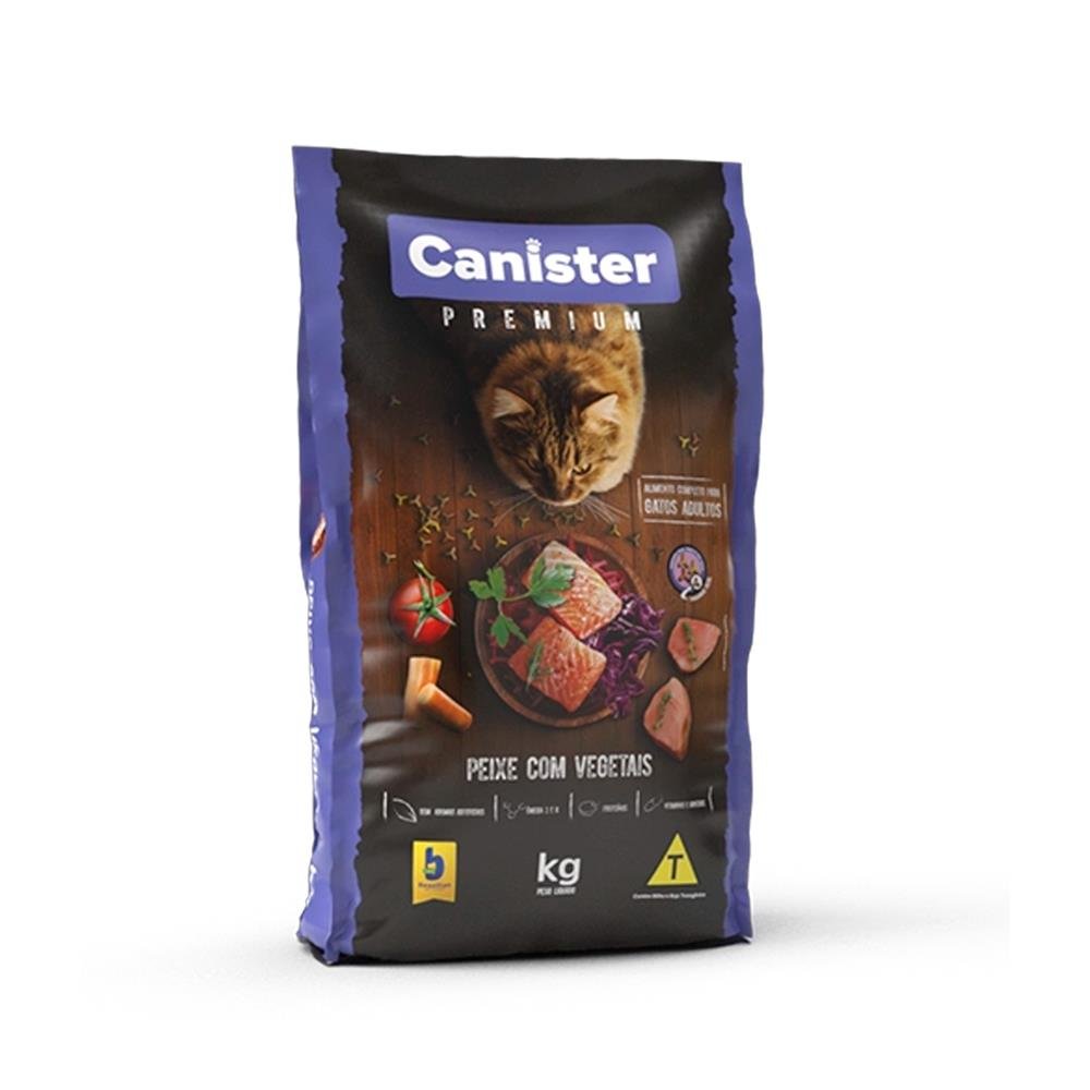 Canister Gato Peixe com Vegetais 10,1kg