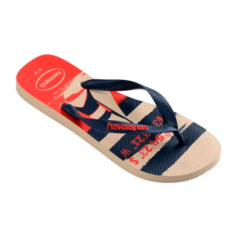 Havaianas Top Nautical 6121 Bege Palha 39-42 com 12 Pares