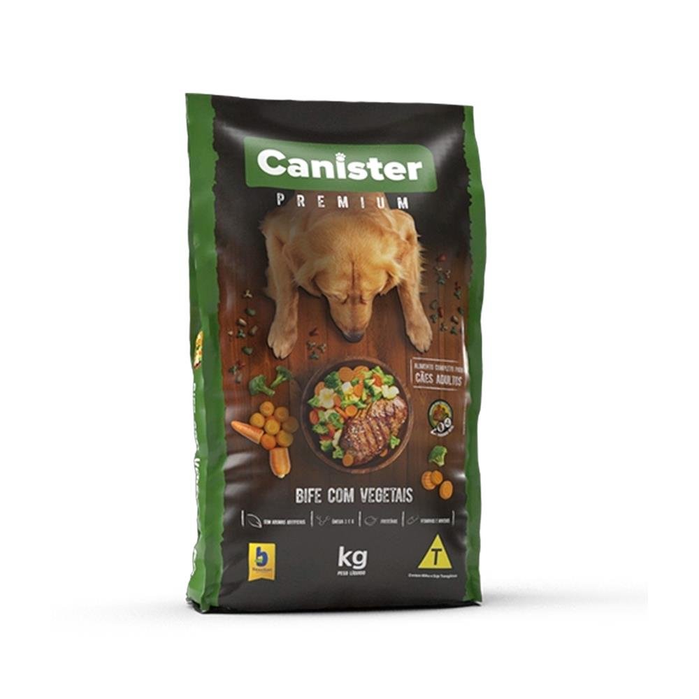 Canister Cao Bife com Vegetais 7kg