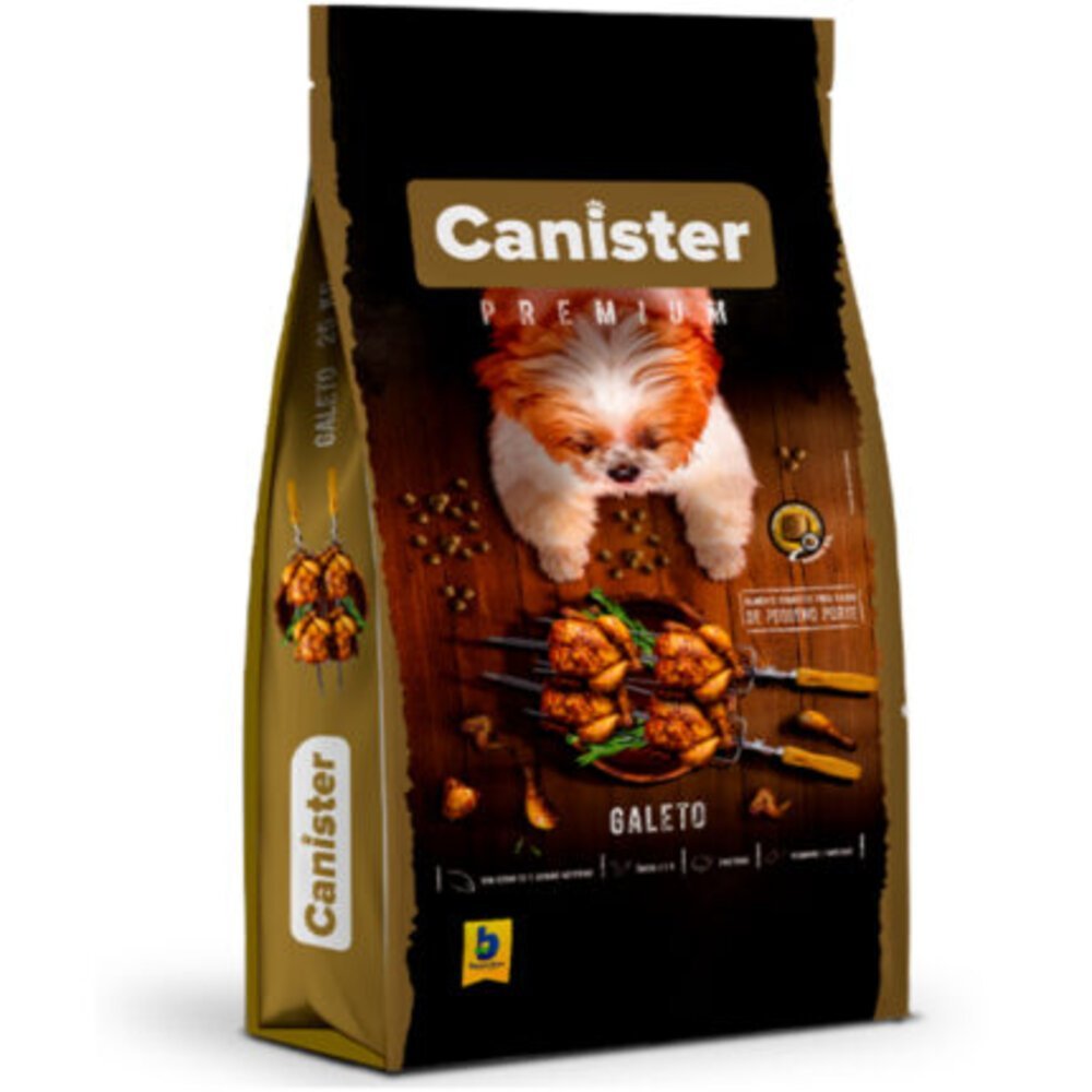Ração Canister Cão Galeto Rpm 25Kg