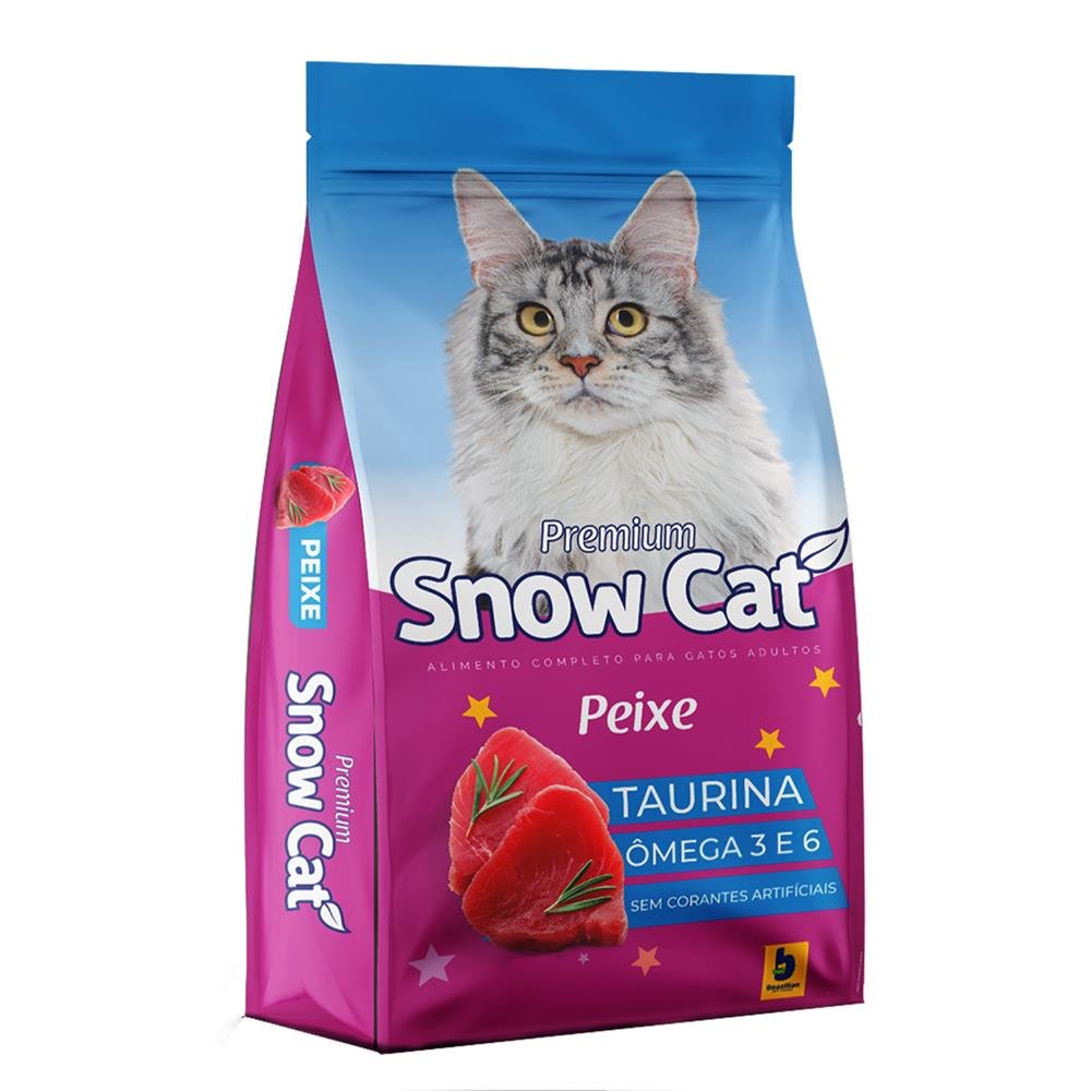 Snow Cat Sabor Peixe 10,1kg