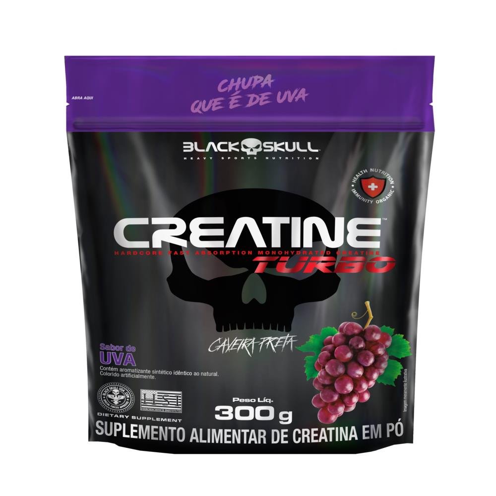Creatina Turbo 300 G Stand Up Pouch Uva