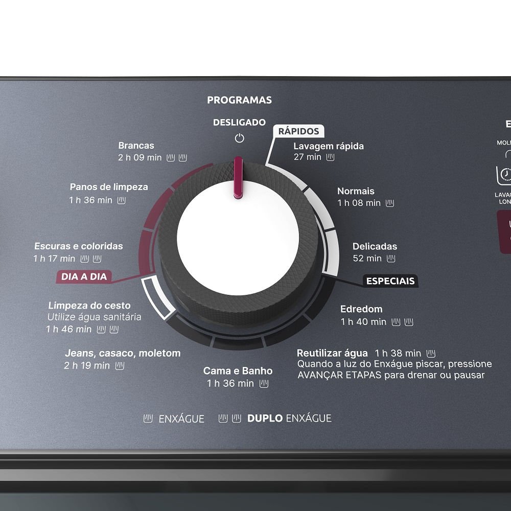 Lavadora de Roupa Automática Mueller 15Kg Ultracentrifugação e Ciclo Rápido Branca MLA15 ¿ 220 Volts