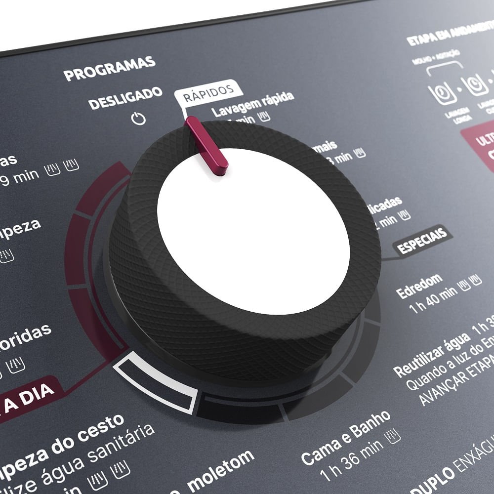Lavadora de Roupa Automática Mueller 15Kg Ultracentrifugação e Ciclo Rápido Branca MLA15 ¿ 220 Volts