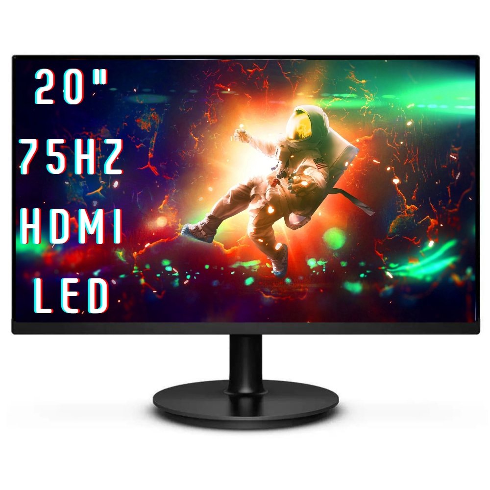 PC Gamer Completo 3green FPS Intel Core i7 16GB RAM Placa de video Geforce GTX 4GB SSD 512GB Monitor 20" 75Hz Fonte 500W 3GF-040 Windows 10